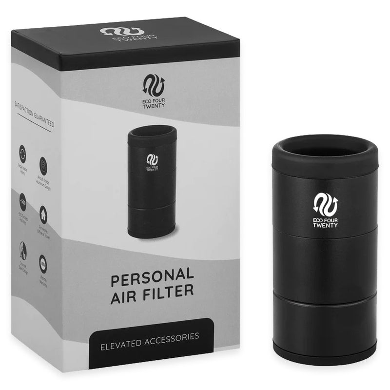 Eco Four Twenty - Personal Air Filter - Black