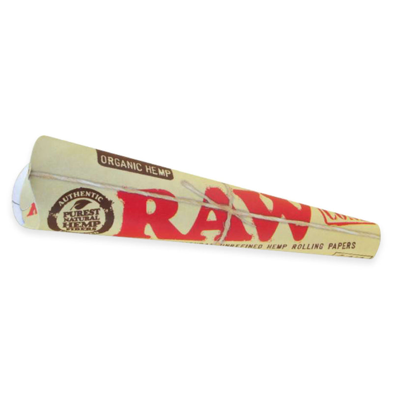 RAW - Organic Hemp Cones 1.25" (6-Pack) - Display Box of 32