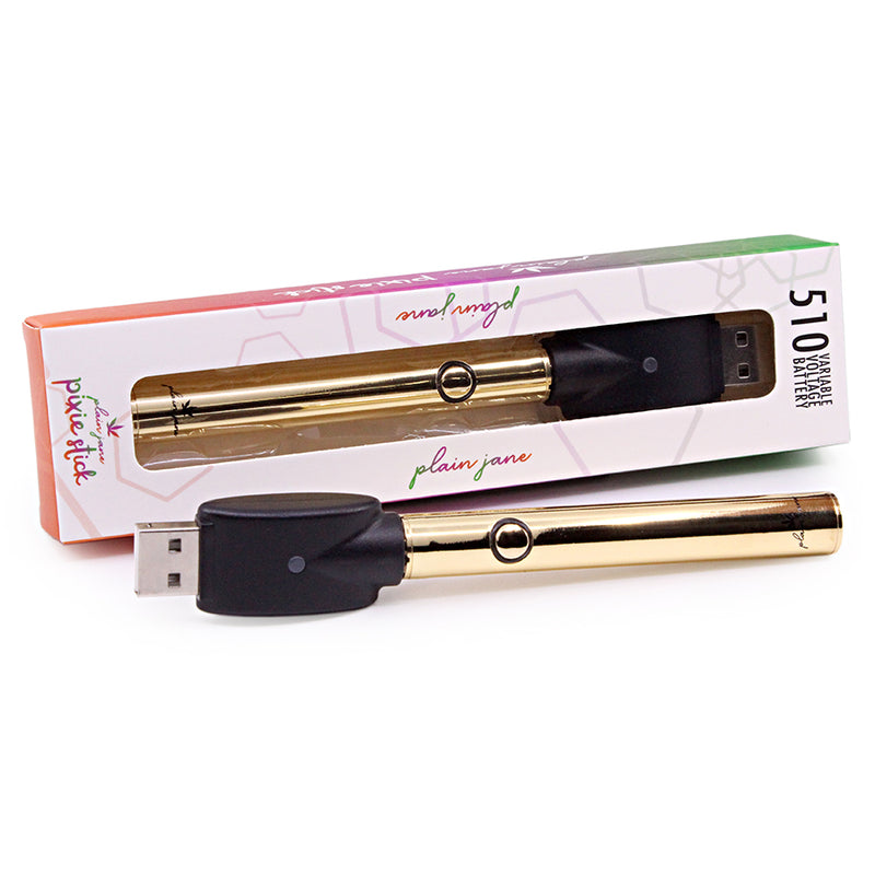 Plain Jane - Pixie Stick - 510 Battery - Glossy Series - Gold
