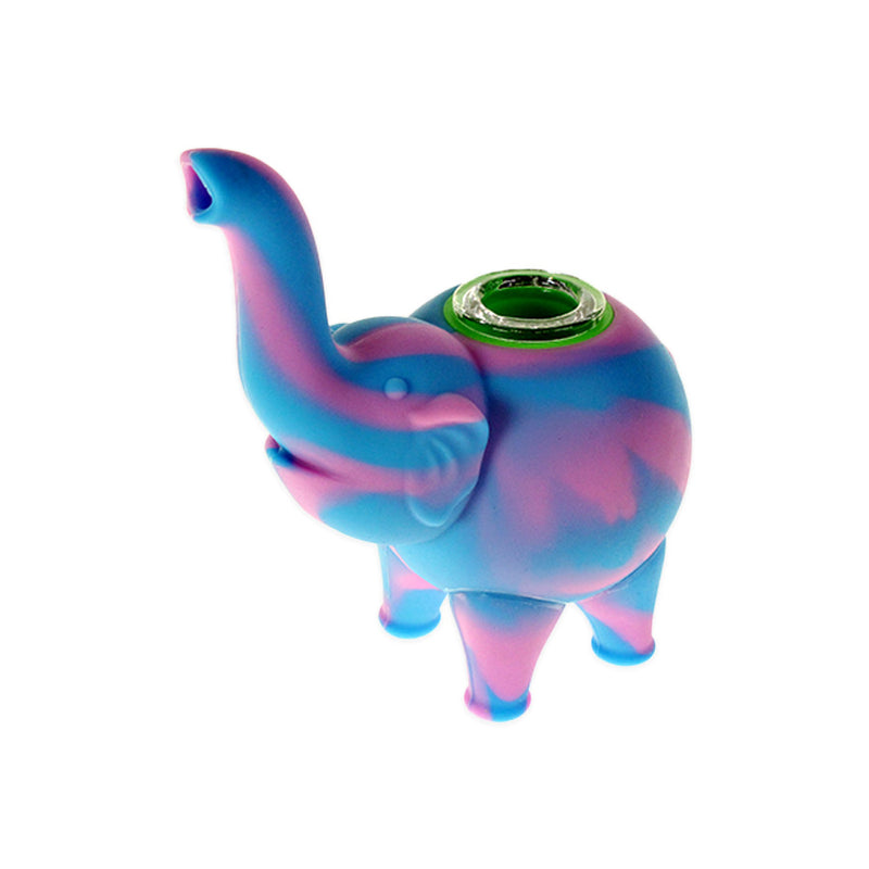 Silicone Elephant Pipe - 5"
