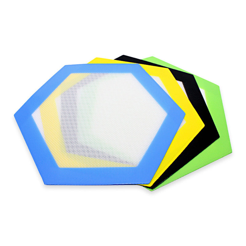 Hex - Silicone Dab Mat - 9"