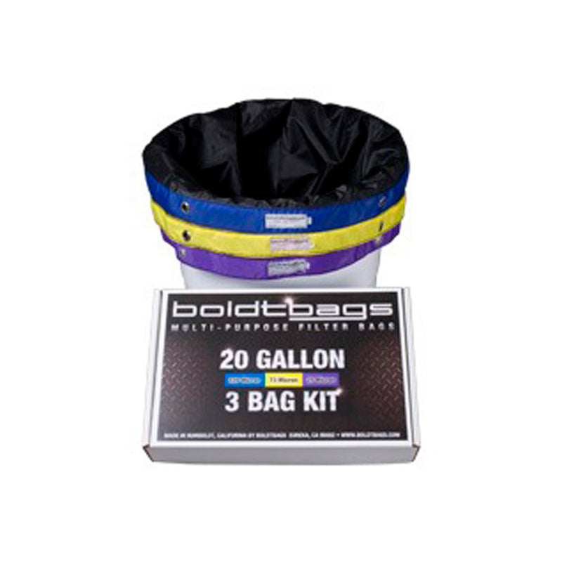 BoldtBags - 20 Gallon - 3-Bag Kit
