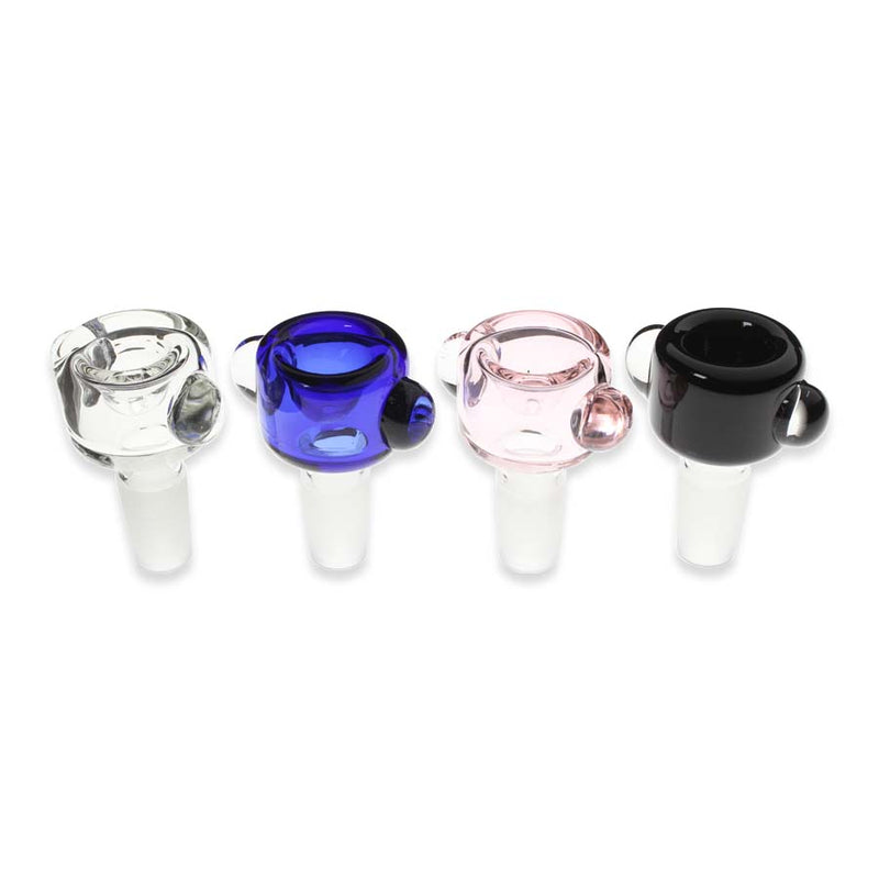 Solid Colour Glass Bowl - 14mm - Male