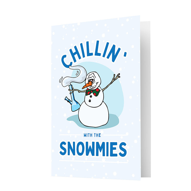 Chillin' With The Snowmies - Canna Cards