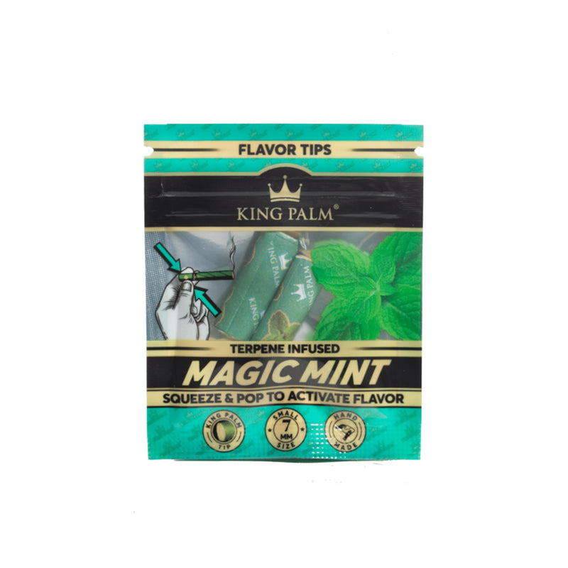 King Palm - Terp Filters - Magic Mint - Display Box of 50 Packs