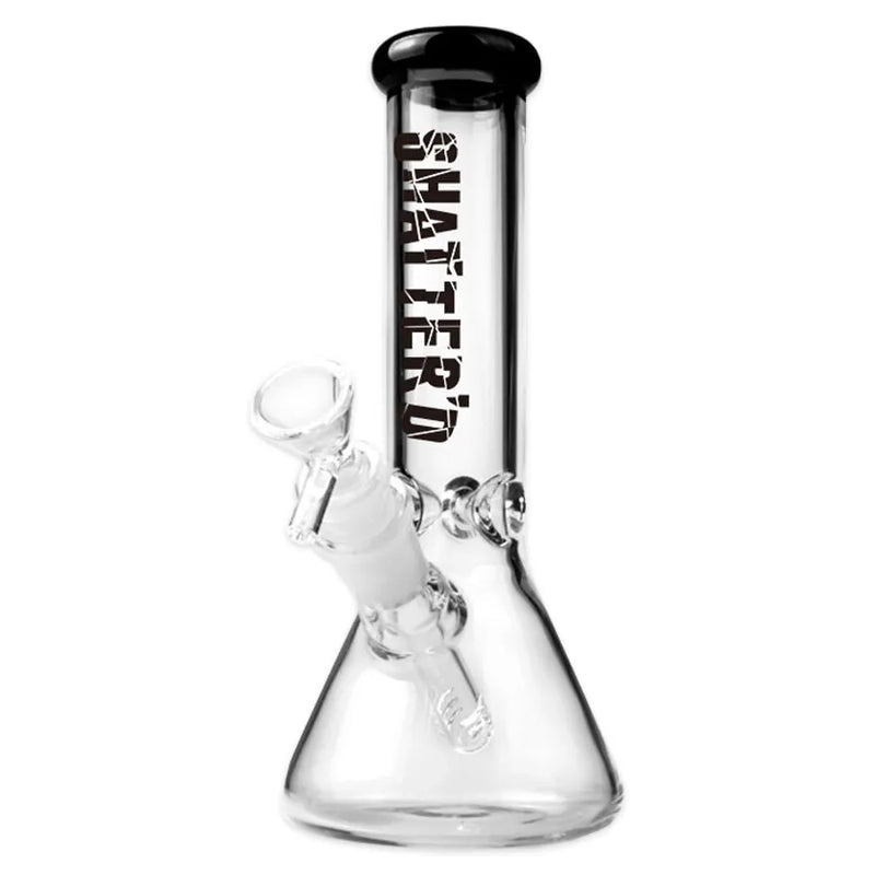 Shatter'd Glassworks - Basic Beaker Bong - 8"