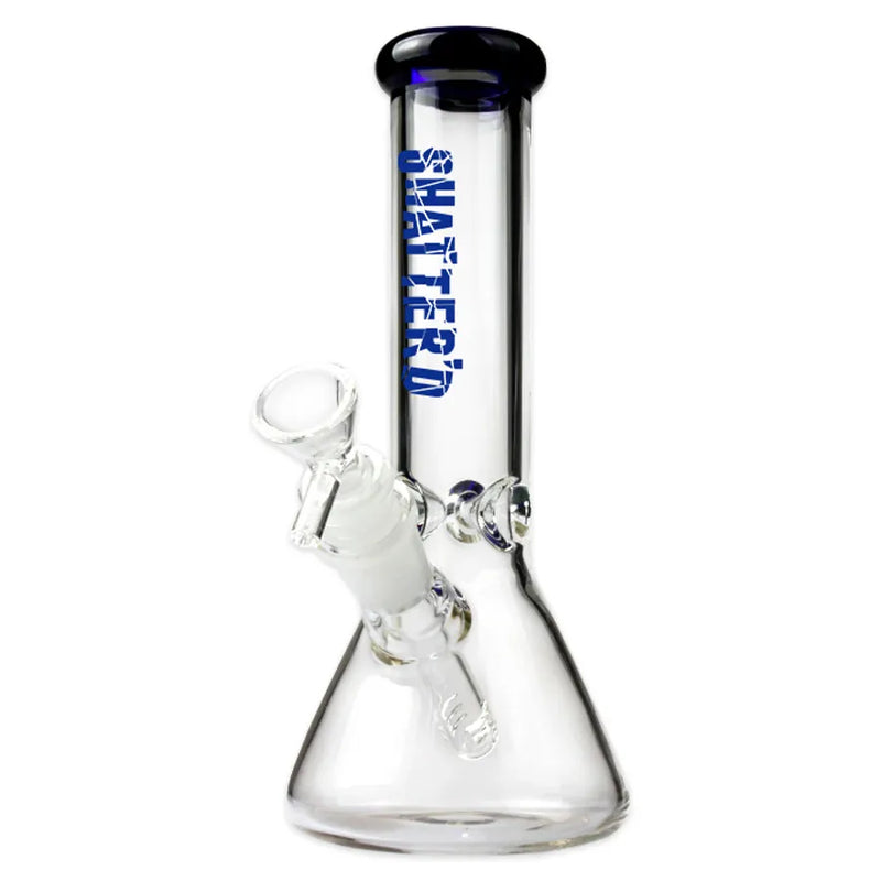 Shatter'd Glassworks - Basic Beaker Bong - 8"