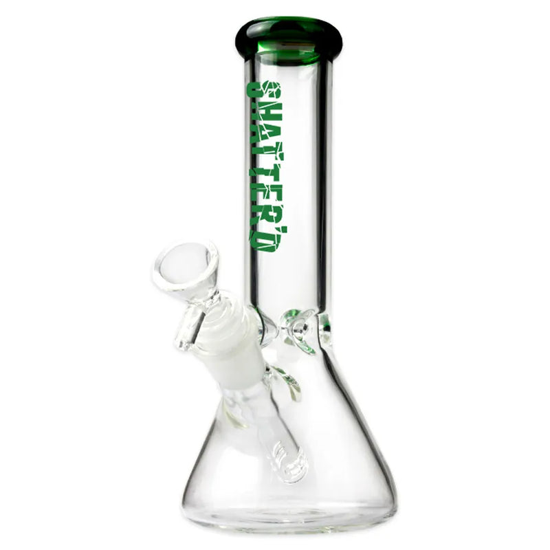 Shatter'd Glassworks - Basic Beaker Bong - 8"