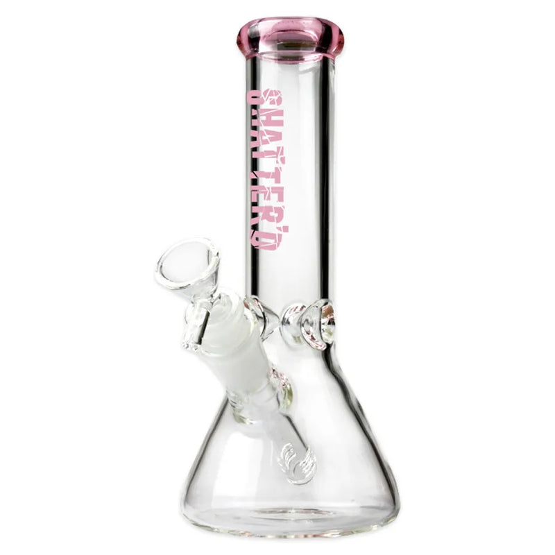 Shatter'd Glassworks - Basic Beaker Bong - 8"