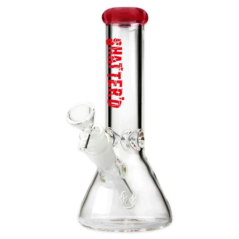 Shatter'd Glassworks - Basic Beaker Bong - 8"