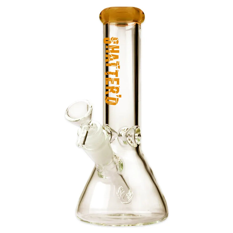 Shatter'd Glassworks - Basic Beaker Bong - 8"