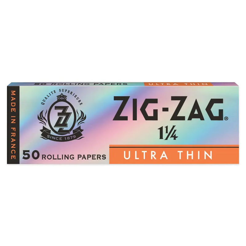 Zig-Zag - Ultra Thin - 1.25" Rolling Papers - Display Box of 25