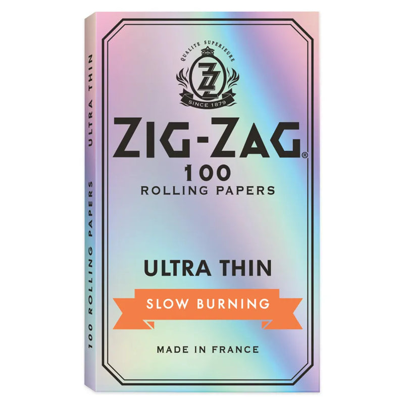 Zig-Zag - Ultra Thin - Single Wide Rolling Papers - Display Box of 25