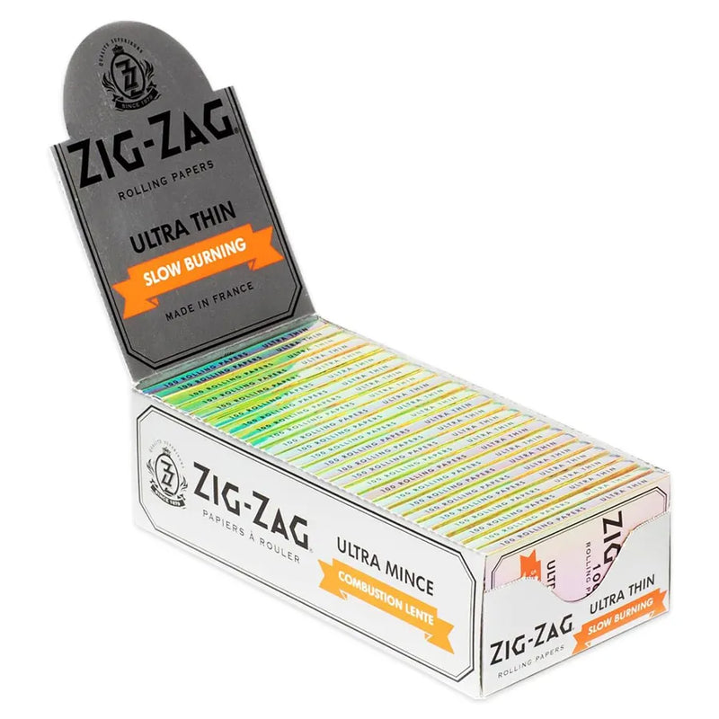 Zig-Zag - Ultra Thin - Single Wide Rolling Papers - Display Box of 25