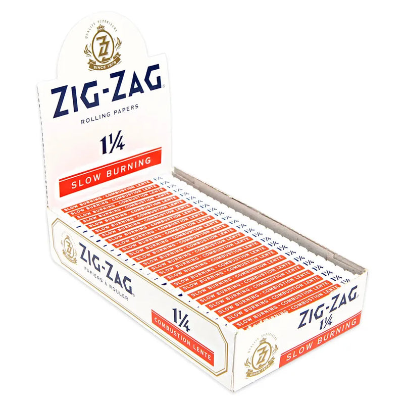 Zig-Zag - White - 1.25" Rolling Papers - Display Box of 25