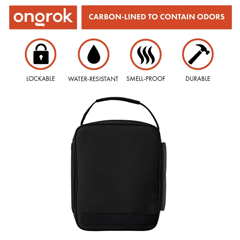 Ongrok - Carbon Lined Smell Proof Case with Lock