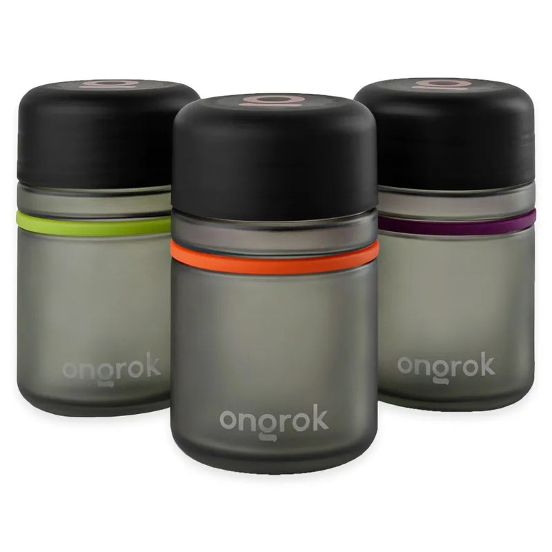 Ongrok - Child Resistant Jar - 3-Pack - 180mL