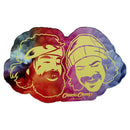 Cheech & Chong x Pulsar - Die Cut Fabric Top Dab Mat - Smoke - 15" x 9.5"