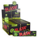 RAW - Black Organic Hemp - King Size Slim Rolling Papers - Display Box of 50