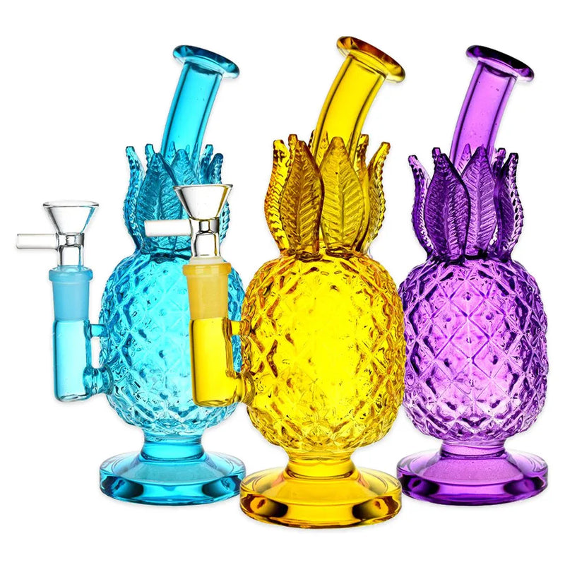 Pineapple Hospitality - Glass Water Pipe - 7.75"