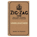Zig-Zag - Unbleached - Single Wide Rolling Papers - Display Box of 25