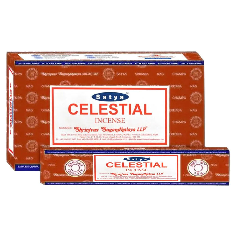 Satya - Celestial - Incense Sticks - 15g - Box of 12