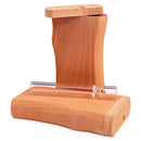 Wood Dugout with Plastic Coating and Glass Bat - 4"