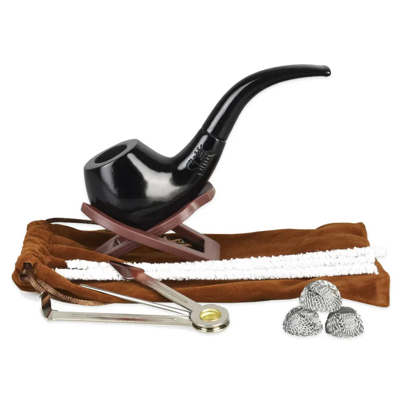 Pulsar - Shire Pipes - Ebony Bent Brandy Wood - 5.5"