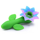 Silicone Sunflower Pipe - 4.5"