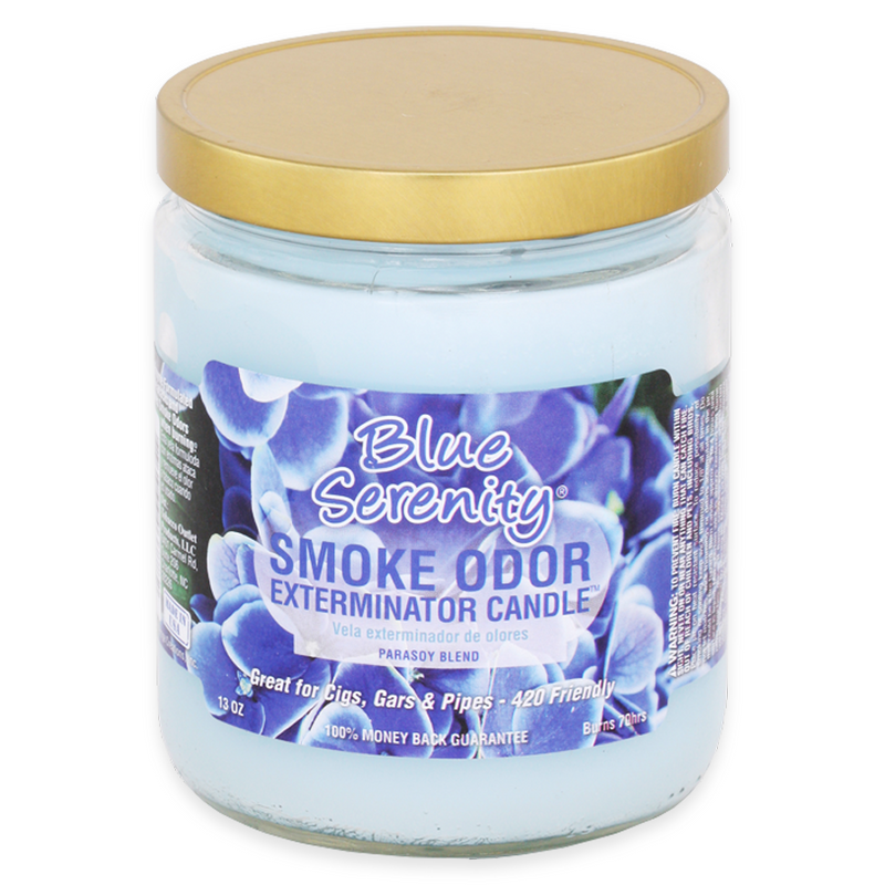 Smoke Odor - 13oz Candle - Blue Serenity