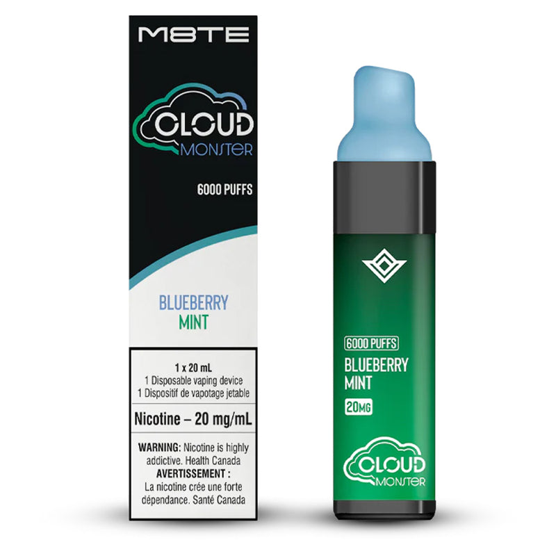 M8te Cloud Monster - Blueberry Mint (20mL)