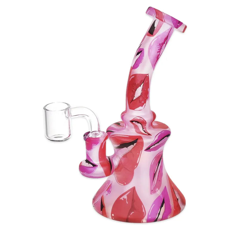 Bohemian Blend Bell - Glass Dab Rig - 6.75"