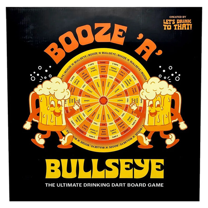 Booze 'A' Bullseye - Magnetic Dart Game