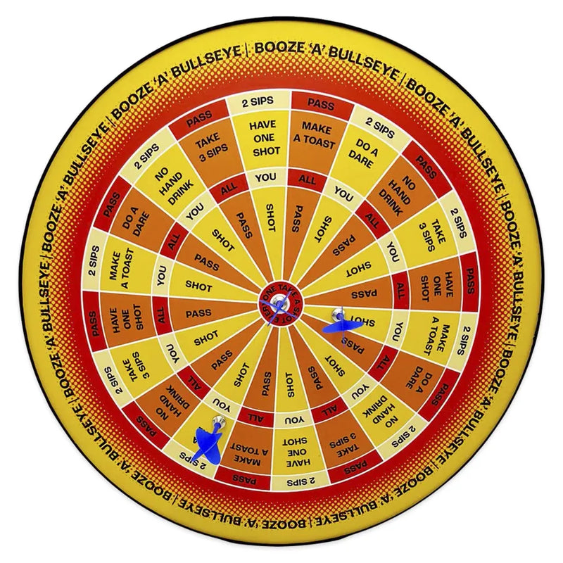 Booze 'A' Bullseye - Magnetic Dart Game