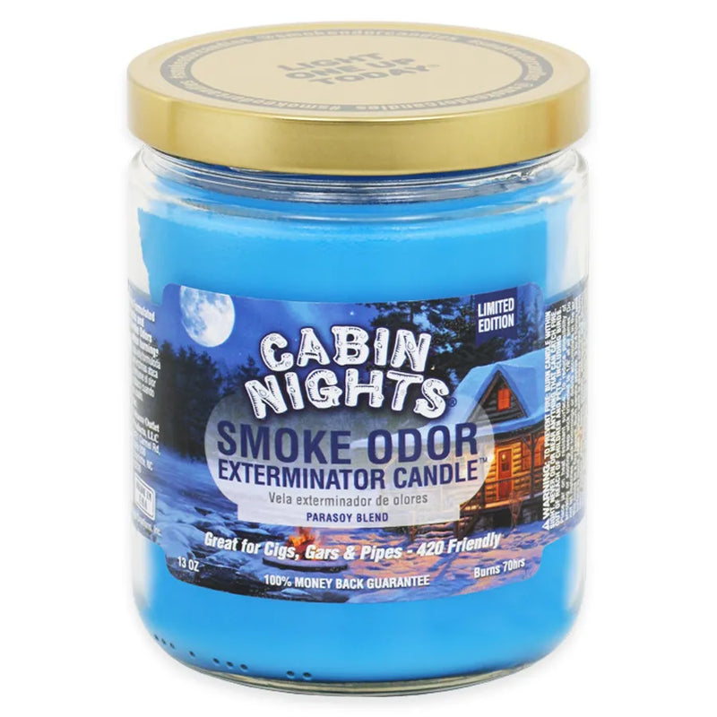 Smoke Odor - 13oz Candle - Cabin Nights