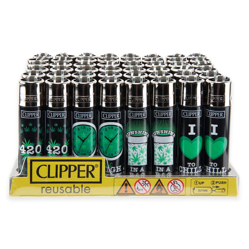 Clipper - Green Leaves - Tray of 48