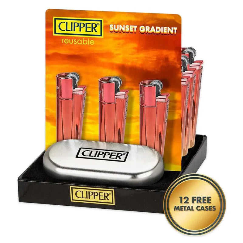Clipper - Metal Edition - Sunset Gradient - Tray of 12