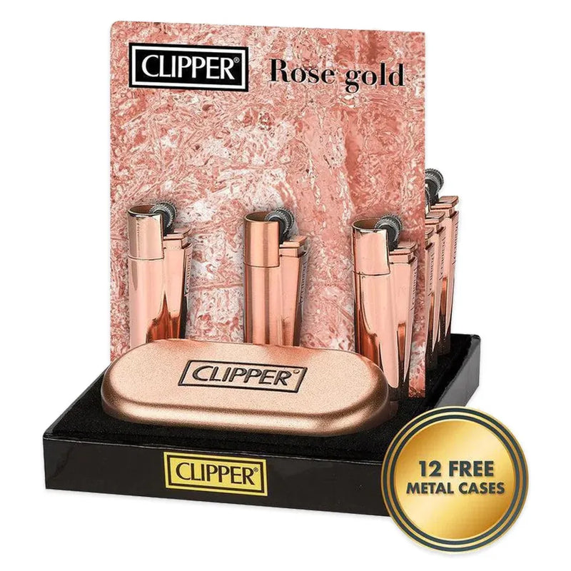 Clipper - Metal Edition - Rose Gold - Tray of 12