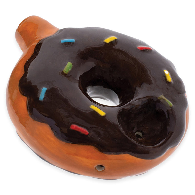 Wacky Bowlz - Donut - Ceramic Hand Pipe - 3.25"