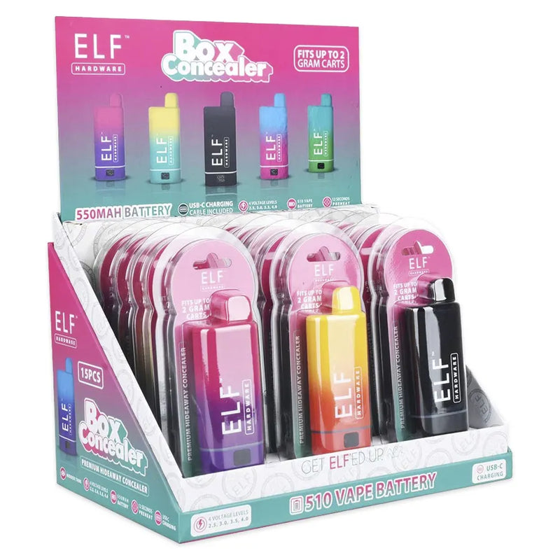 ELF Hardware - Box Concealer - 510 Battery - 550mAh