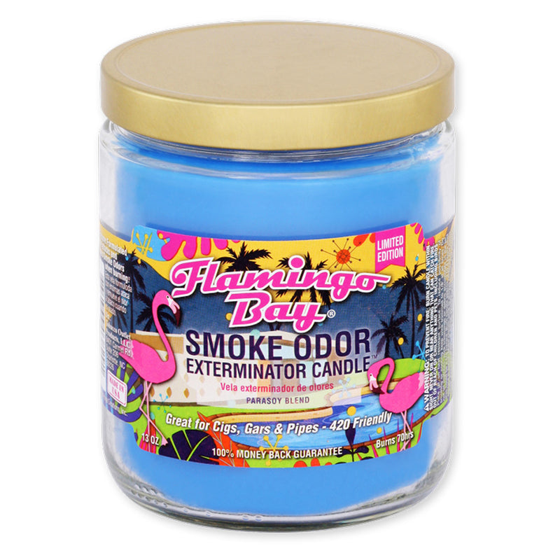 Smoke Odor - 13oz Candle - Flamingo Bay