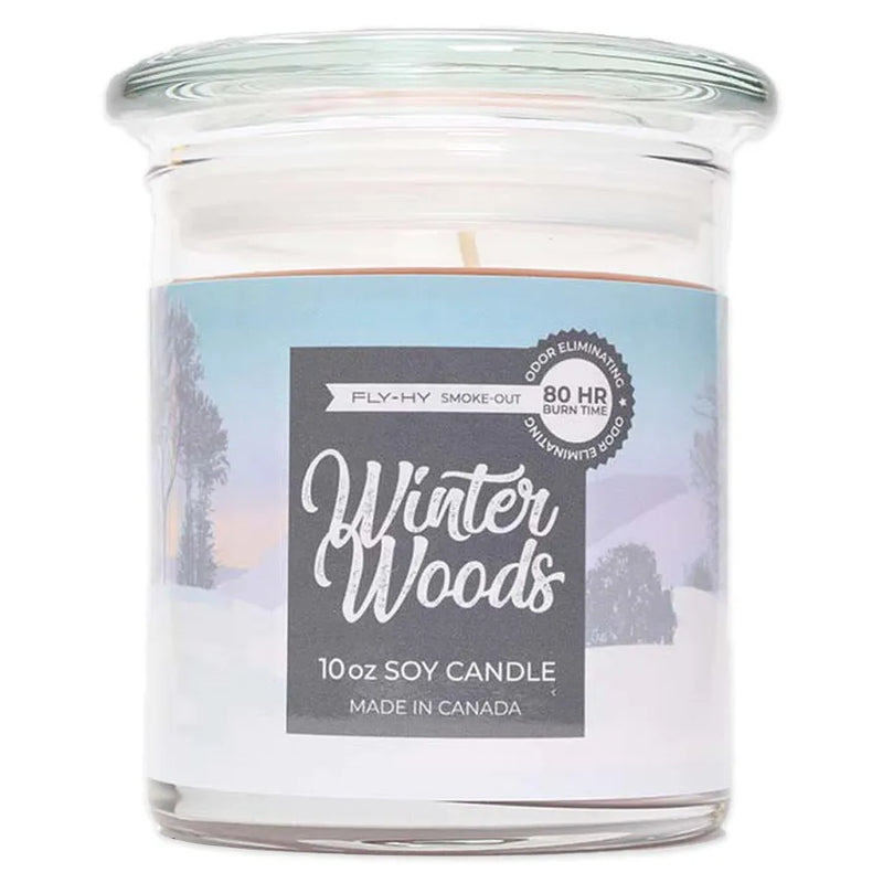 Fly-Hy - Smoke Out - Winter Collection Candle - Winter Woods