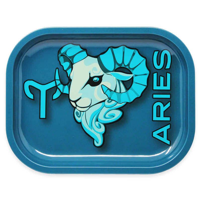 Glastrology - Aries - Rolling Tray - 5" x 7"