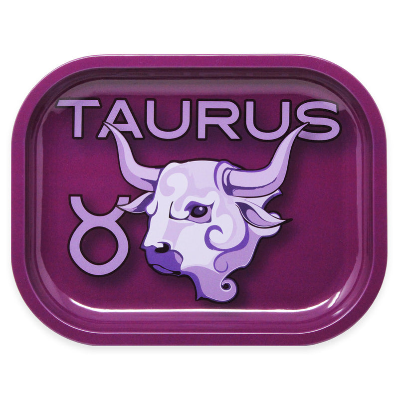 Glastrology - Taurus - Rolling Tray - 5" x 7"