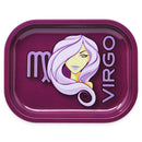 Glastrology - Virgo - Rolling Tray - 5" x 7"