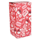 Hearts Converge - Glass Water Pipe - 6.75"