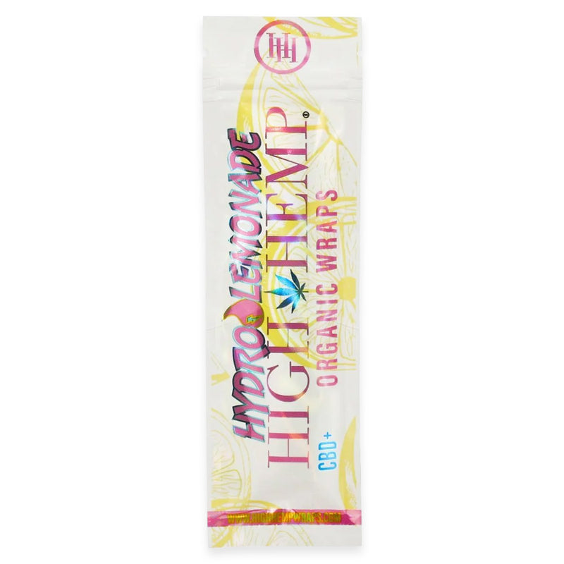 High Hemp - Organic Wraps - Hydro Lemonade - Display Box of 25