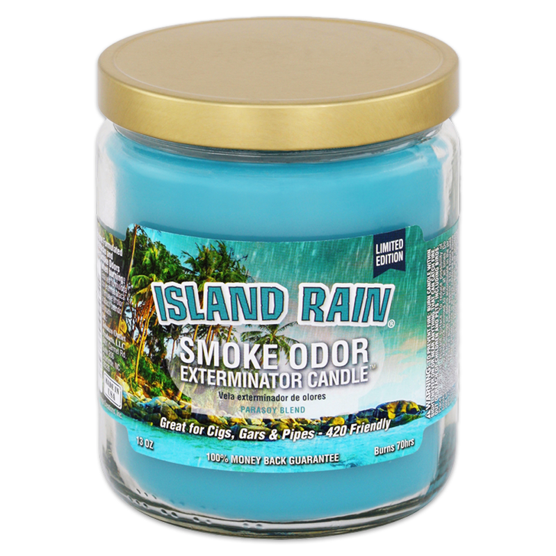 Smoke Odor - 13oz Candle - Island Rain