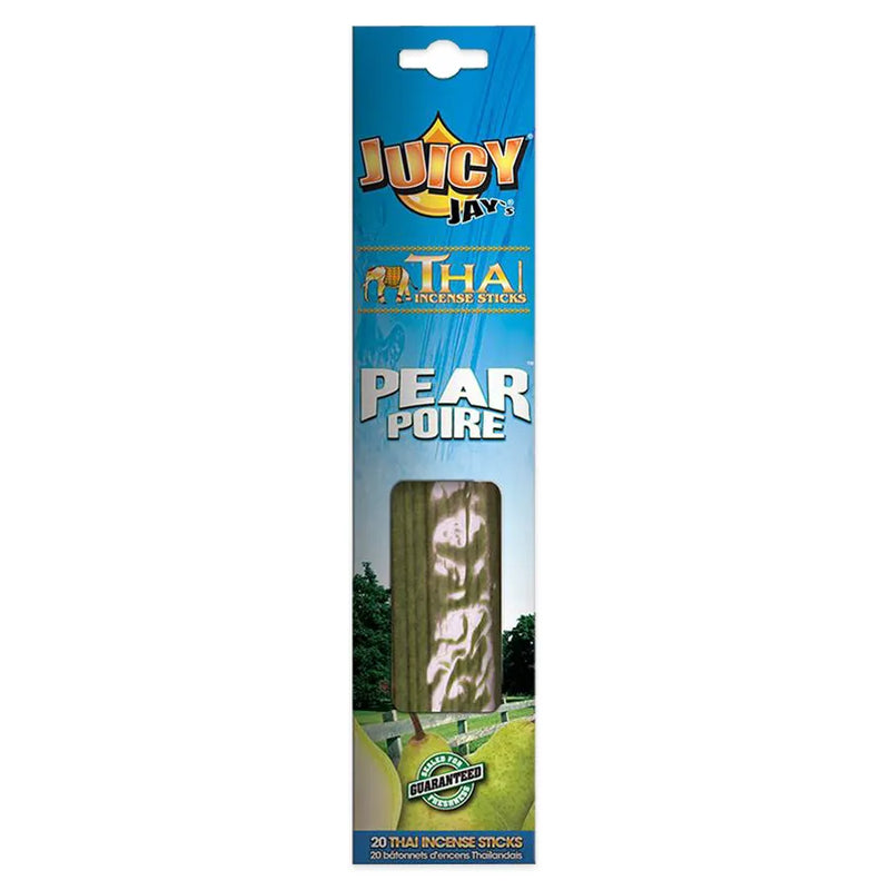 Juicy Jay's - Thai Incense Sticks - Pear - Display Box of 12