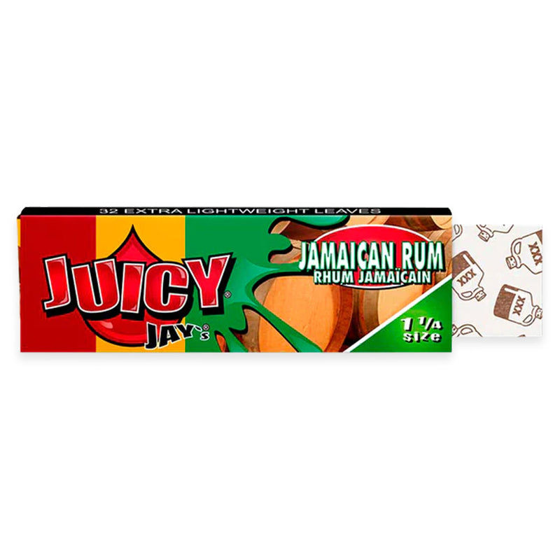 Juicy Jay's - 1.25" Rolling Papers - Jamaican Rum - Display Box of 24